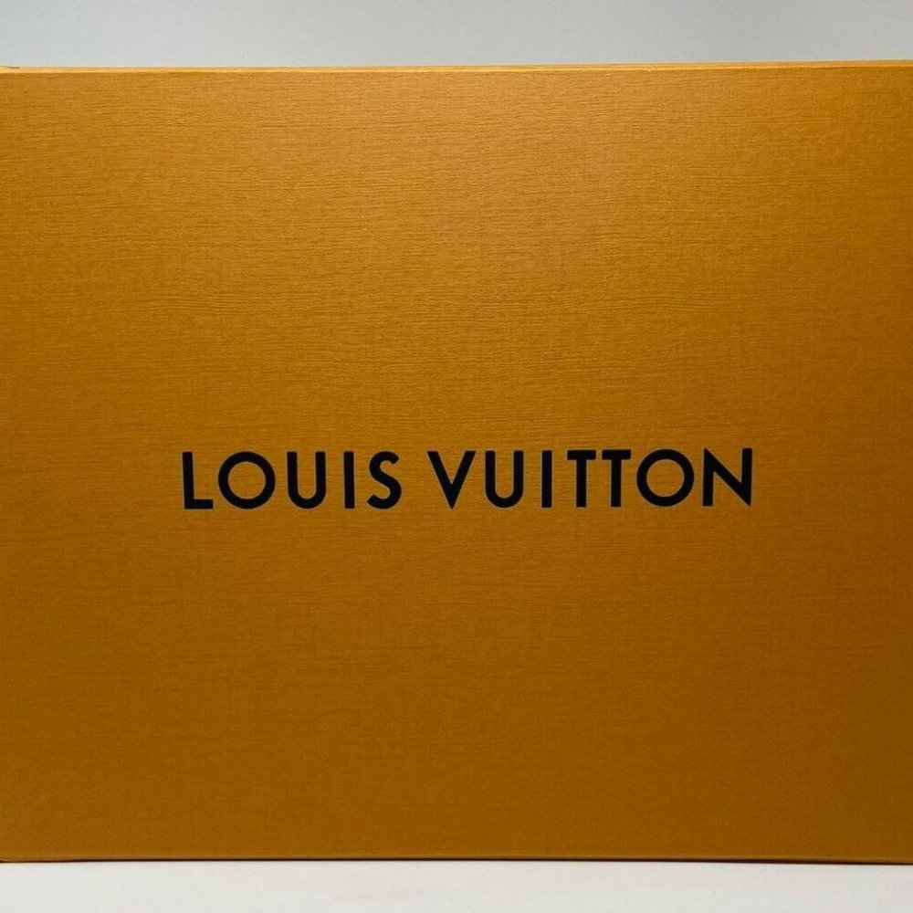 Authentic Louis Vuitton Accessory Orange Box w/Magnetic Close